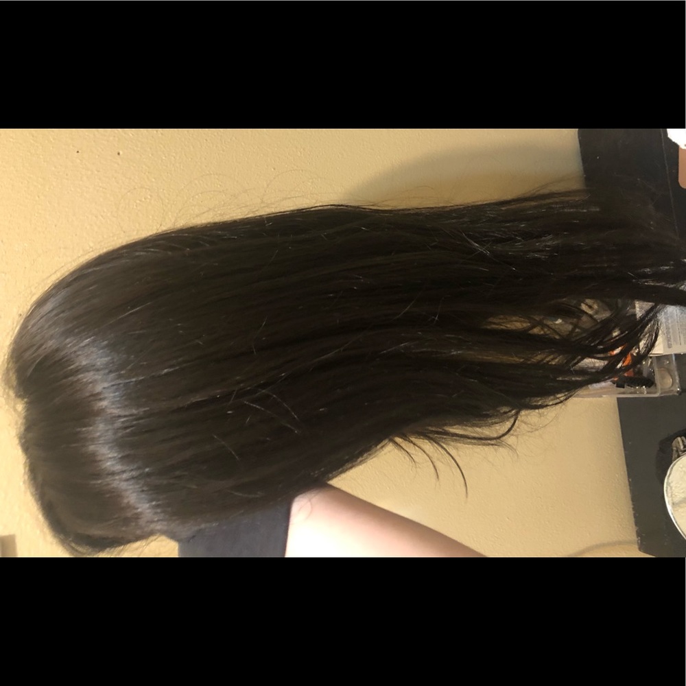 Top Style 18" Synthetic Hair Topper Mono top